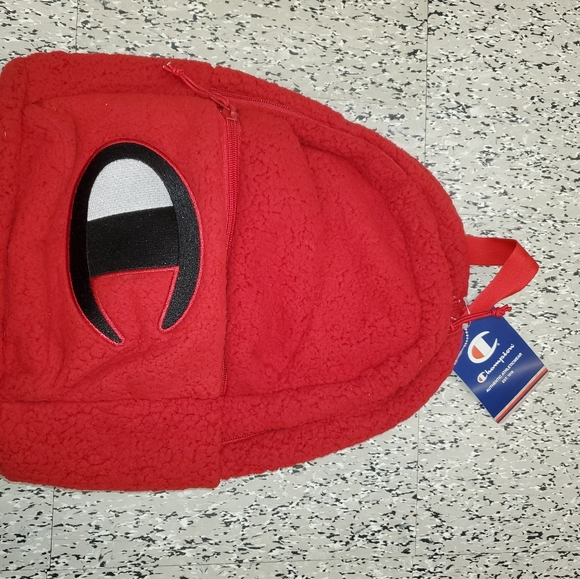fuzzy champion backpack
